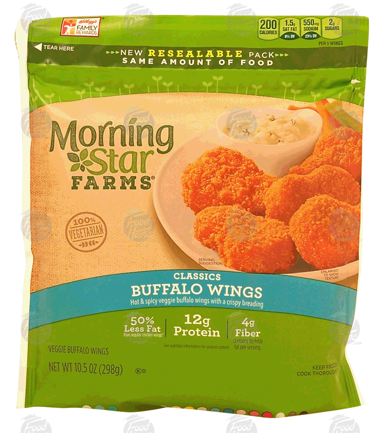 Morningstar Farms Classics buffalo veggie wings Full-Size Picture